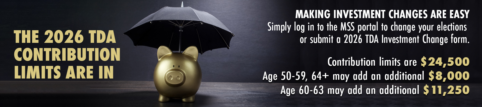 2026 tda limits banner