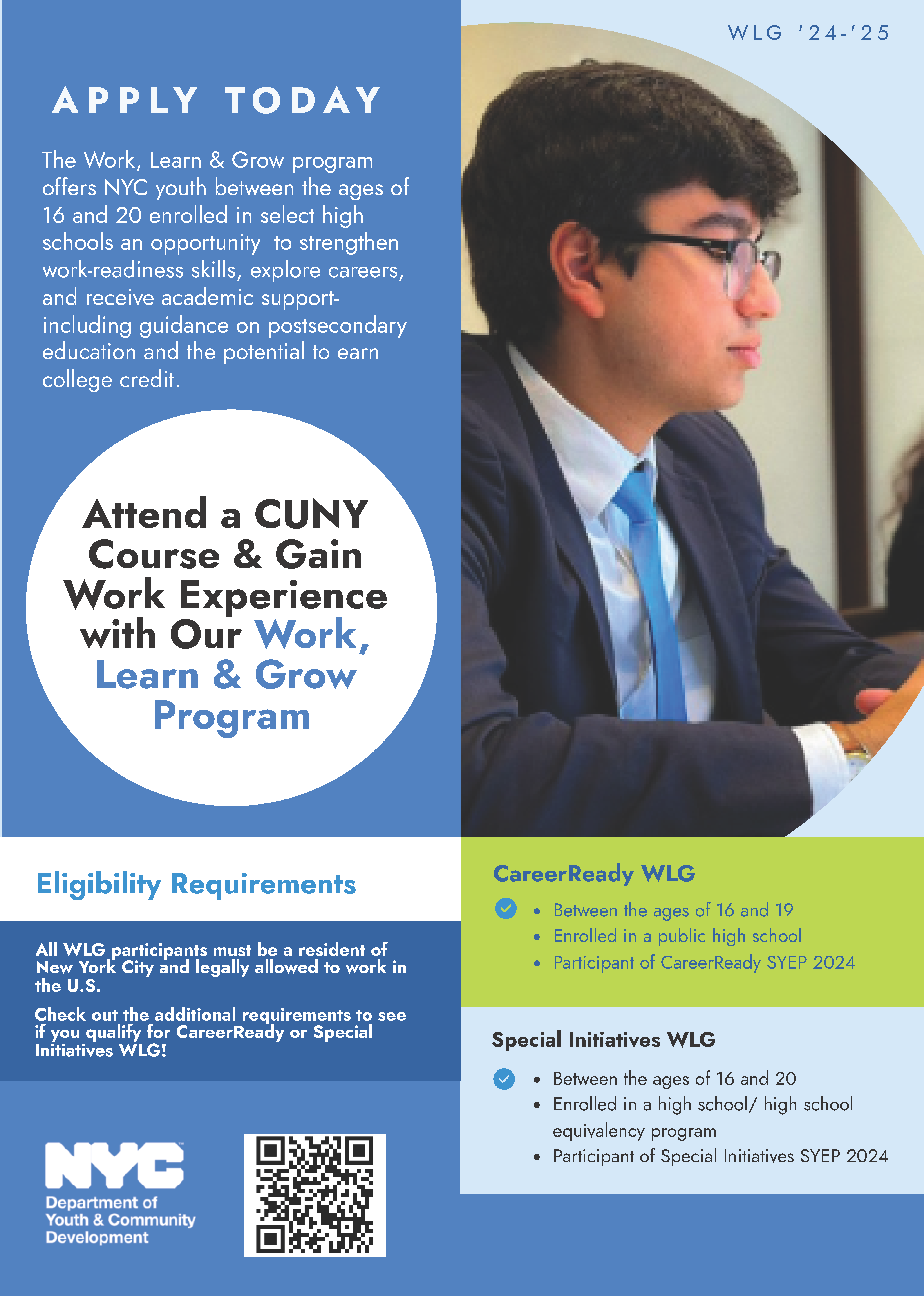 Work, Learn & Grow Employment Program DYCD